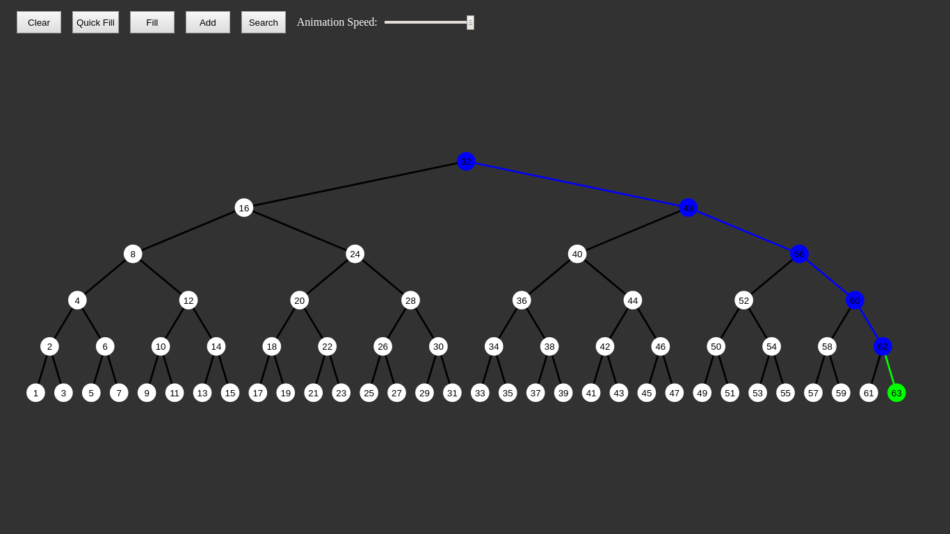 Binary Tree Visualization Tool